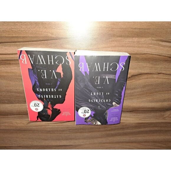 A Conjuring of Light  and Gathering‎ of Shadow Novel by V. E. Schwab  Lot of 2 - Picture 2 of 6